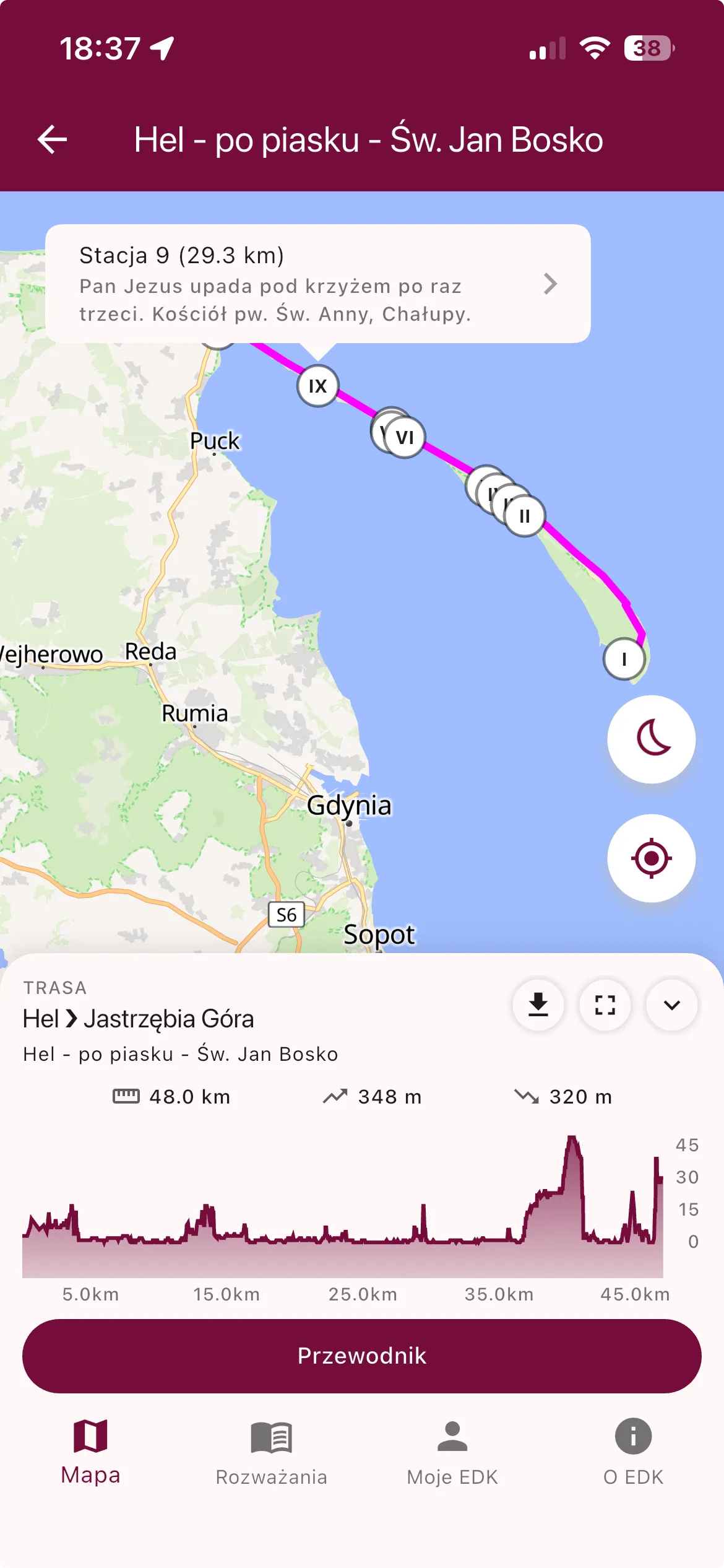 EDK Mobile App project screenshot