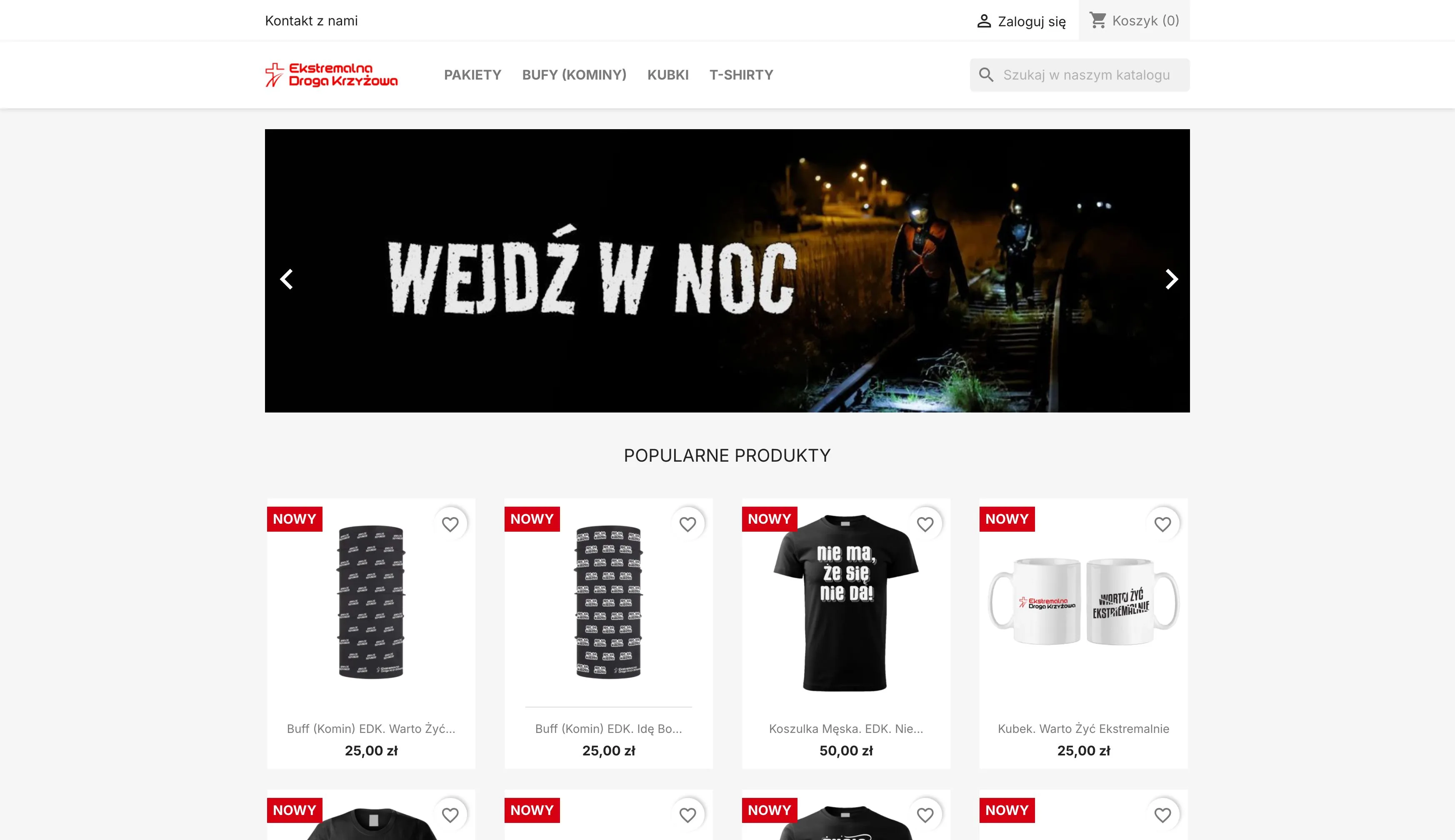 EDK Shop project screenshot
