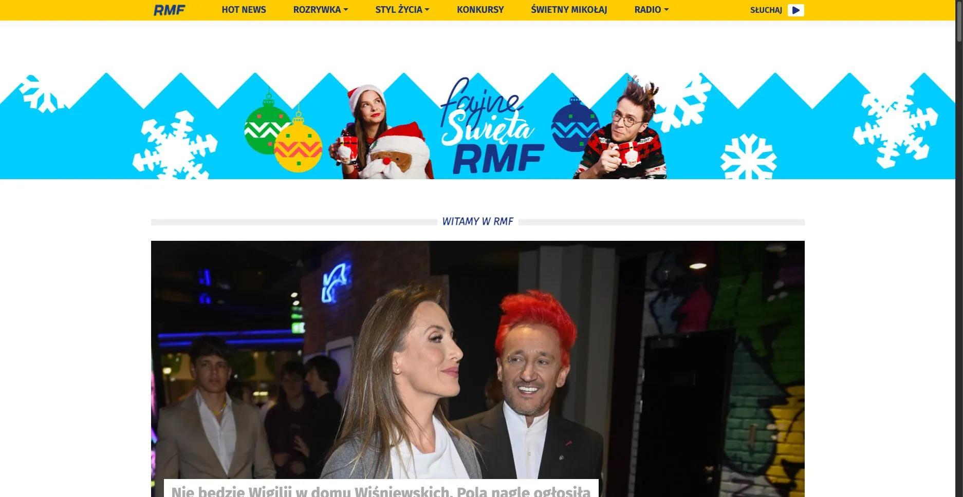 RMF.FM project screenshot